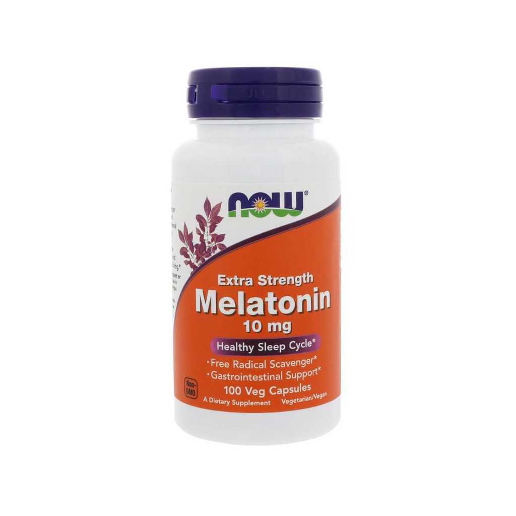 Now Foods Extra Strength Melatonin Mg Veg Capsules Shopee