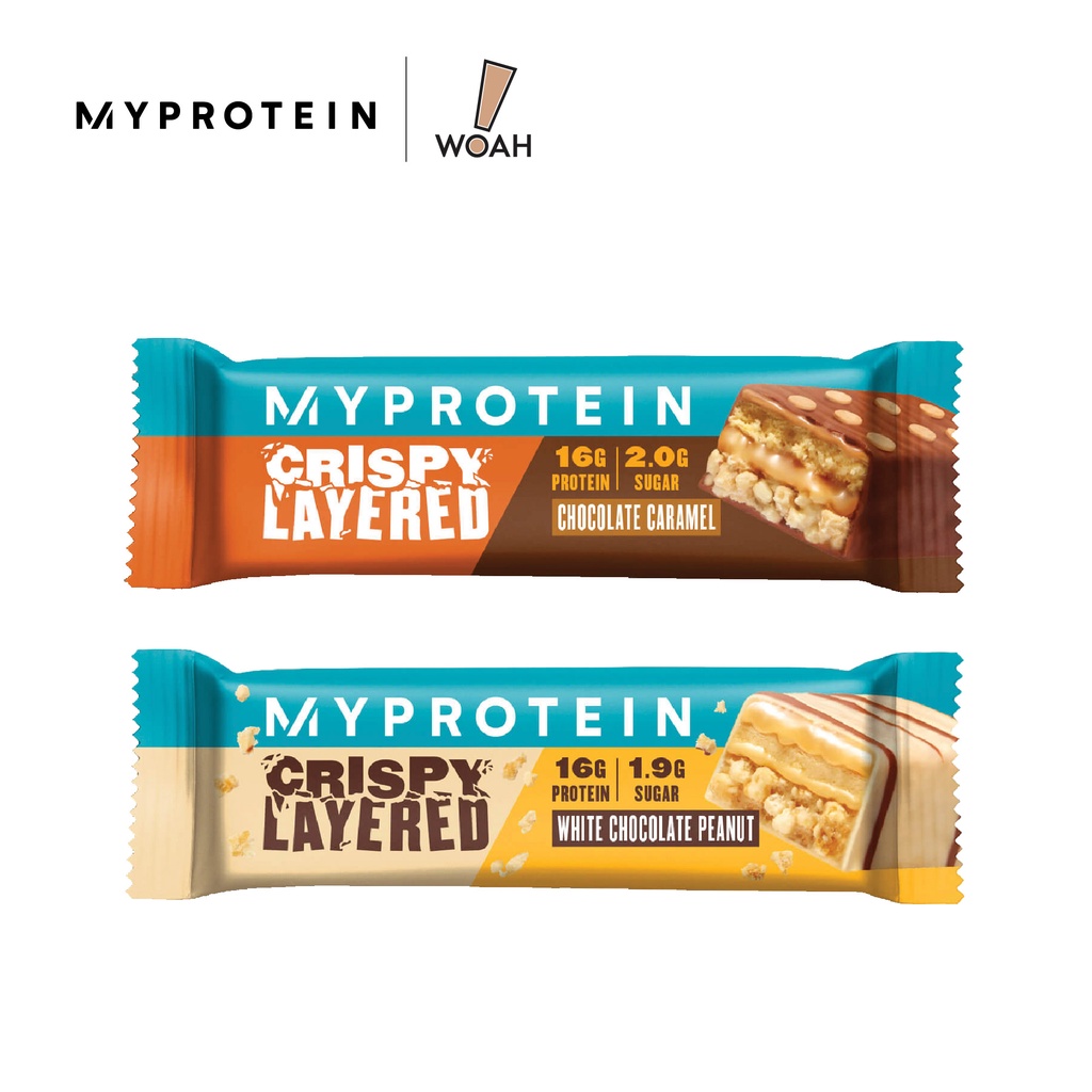 Myprotein Crispy Layered Bar Box Of Shopee Singapore