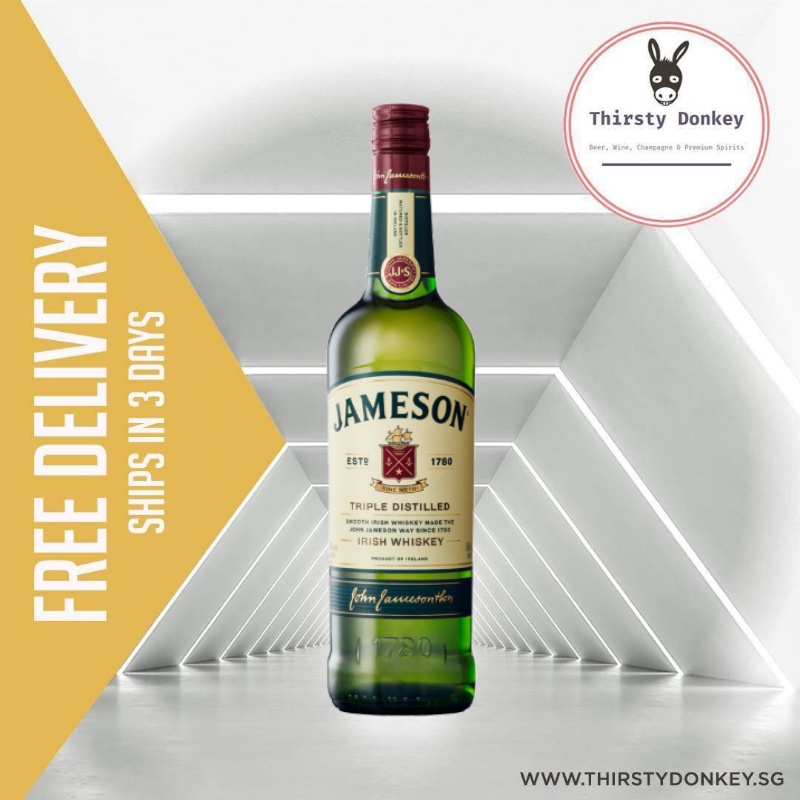 John Jameson Irish Whisky 700ml Shopee Singapore