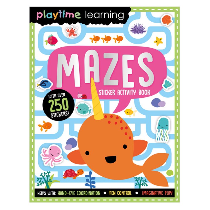 Playtime Learning Mazes Sticker Activity Shopee Singapore