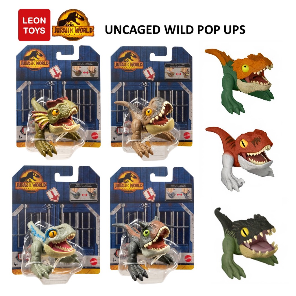 Jurassic World Dominion Uncaged Wild Pop Ups Jurassic World Dinosaur