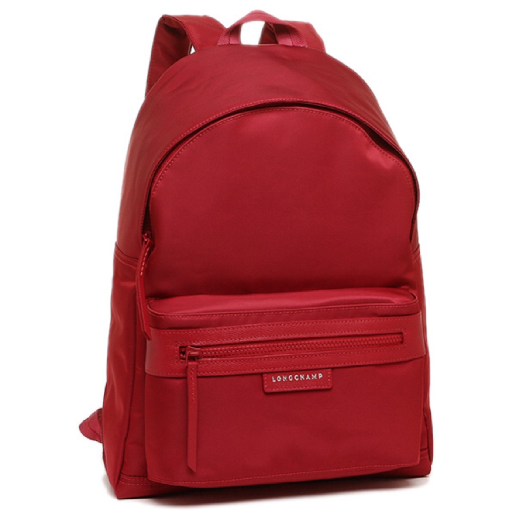 Hasil carian imej untuk longchamp 1119 Backpack red