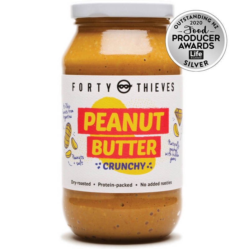 Forty Thieves Peanut Butter Crunchy G New Zealand Shopee