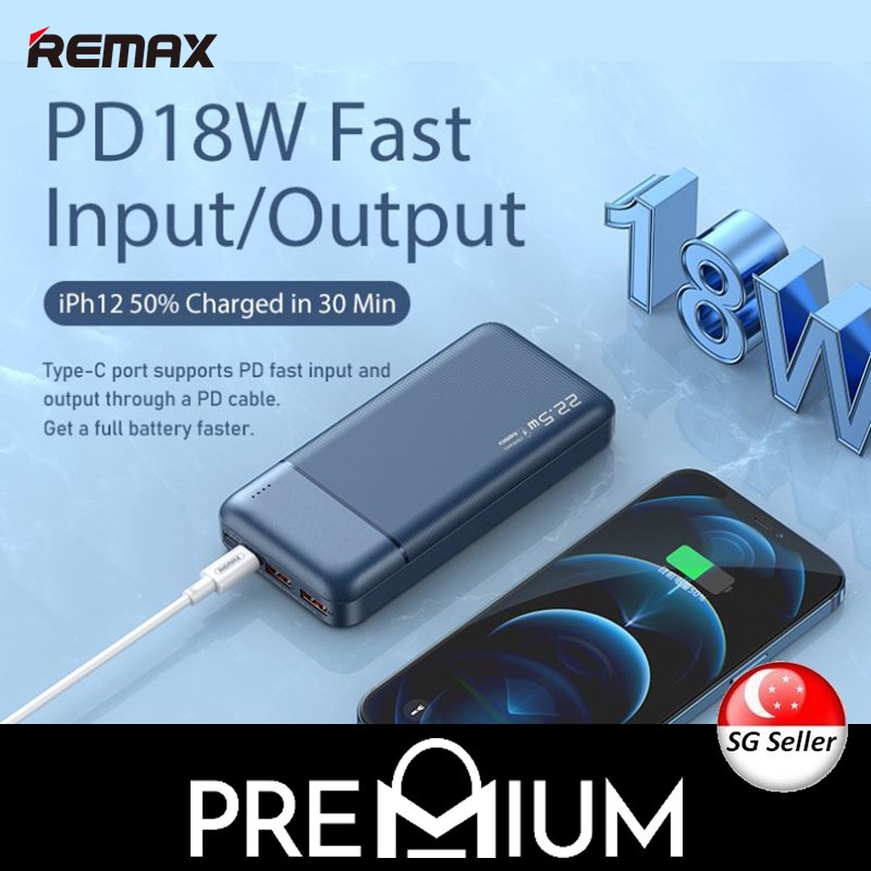 Remax Lango Series Rpp Mah Two Way W Pd Qc Fast