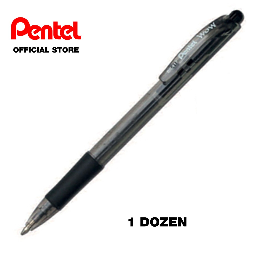 PENTEL BK417 Retractable Ball Point Pen 0 7mm Shopee Singapore