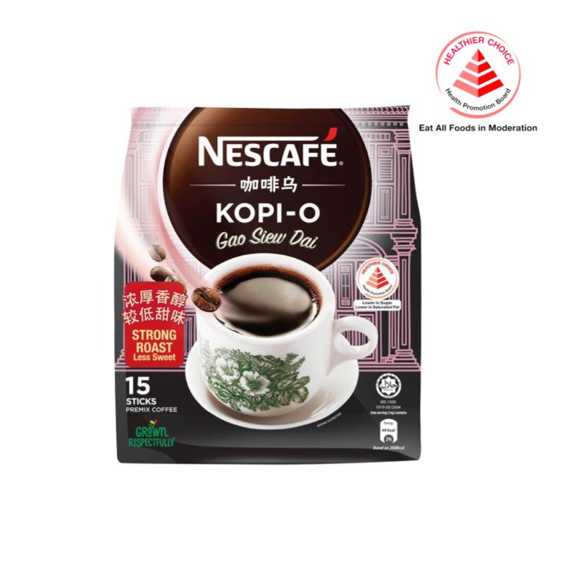 Nescafe Kopi O Gao Siew Dai Shopee Singapore