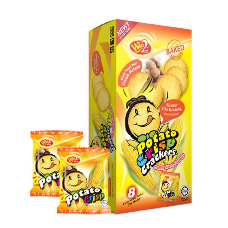 Win2 Potato Crisp Sweet Corn Flavour 160G Shopee Singapore