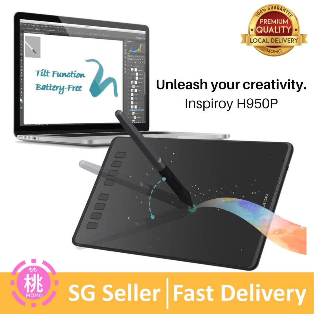 Huion Inspiroy H P Drawing Tablets Digital Drawing Pad Computer