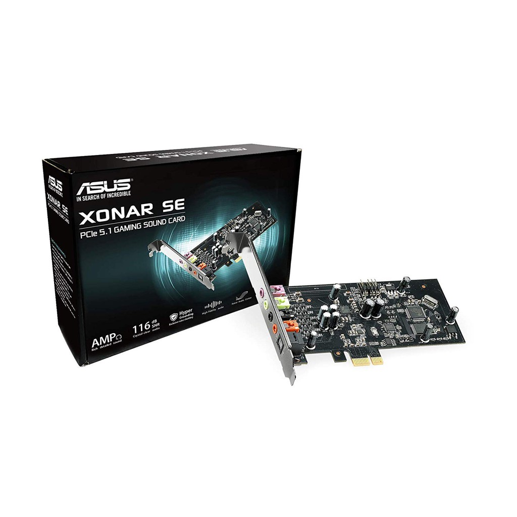 Asus Xonar Se U Channel Gaming Sound Card Years Sg Warranty