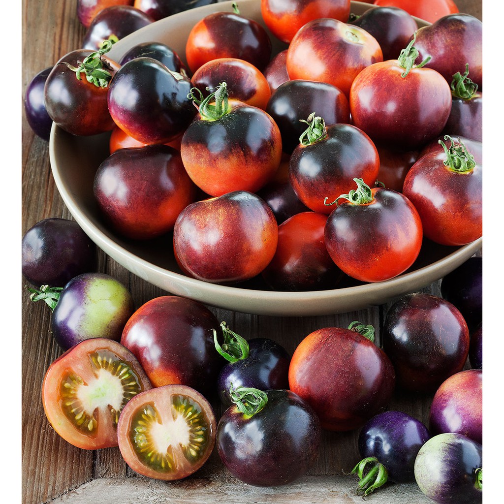 Tomato Indigo Rose Seeds Lycopersicon Esculentum Indeterminate