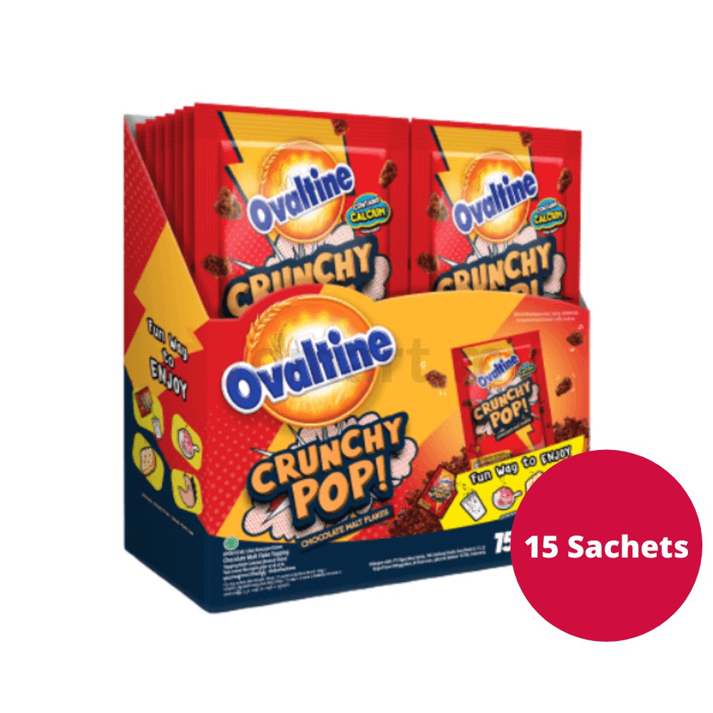 Ovaltine Crunchy Pop X G Shopee Singapore