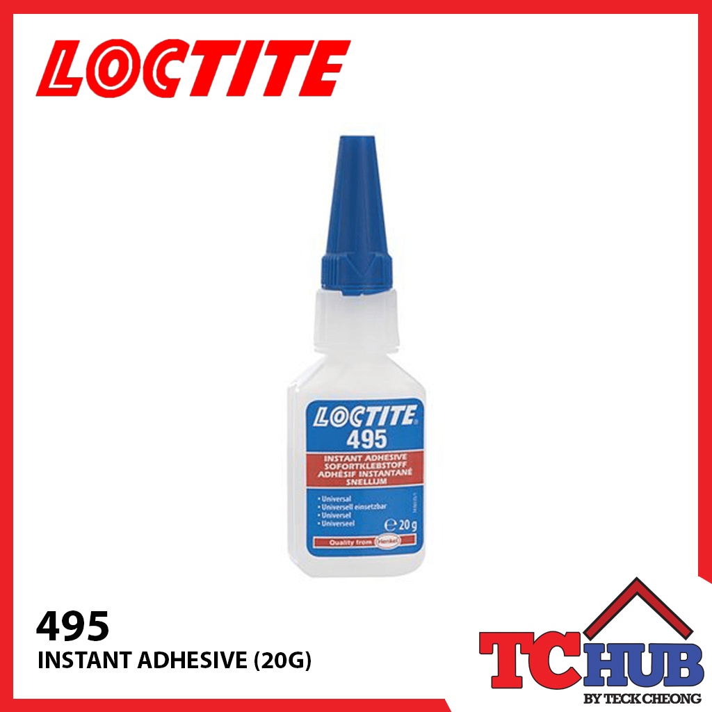 Loctite 495 Instant Adhesive 20ML Shopee Singapore