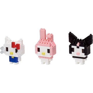 Nanoblock Mini Nano Sanrio Characters NBMC 04S 1BOX 6 Pieces 6 Types