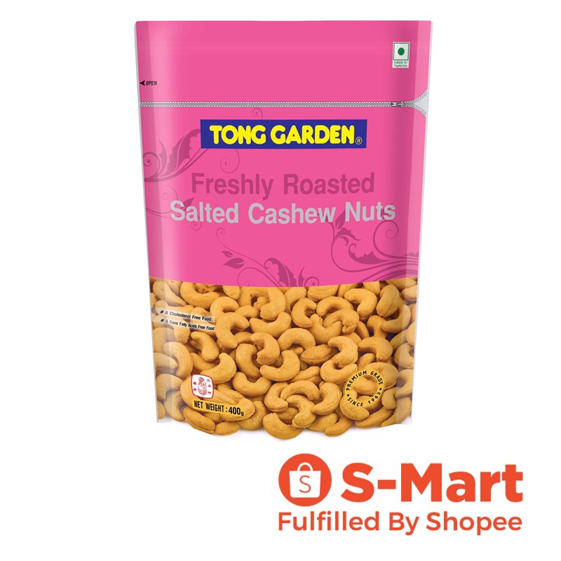 Tong Garden Salted Cashew Nuts 400g Halal Shopee Singapore