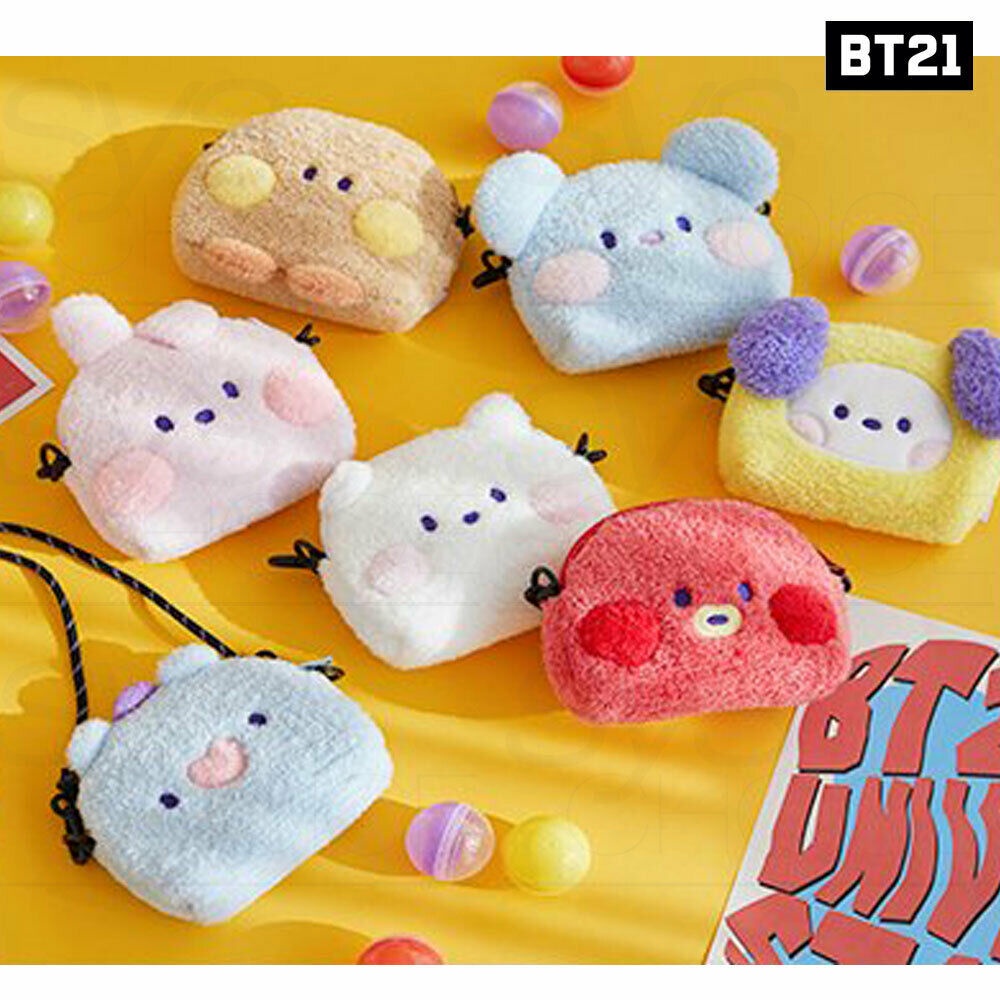 Kpop Bt Minini Pouch Tata Cooky Chimmy Koya Mang Rj Shooky Mini