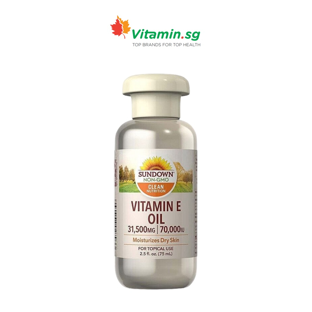 Sundown Naturals Vitamin E Oil Iu Ml Shopee Singapore