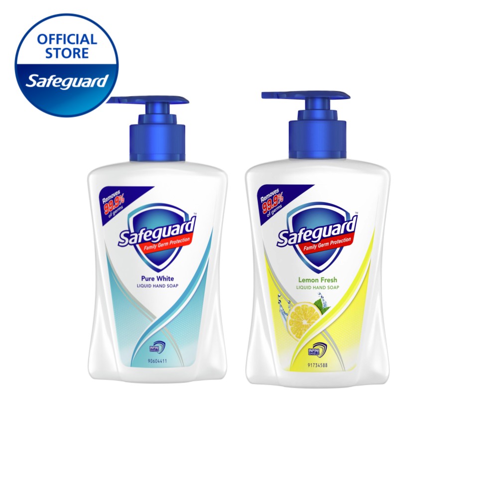 Safeguard Lemon Pure White Liquid Hand Soap Ml Shopee Singapore