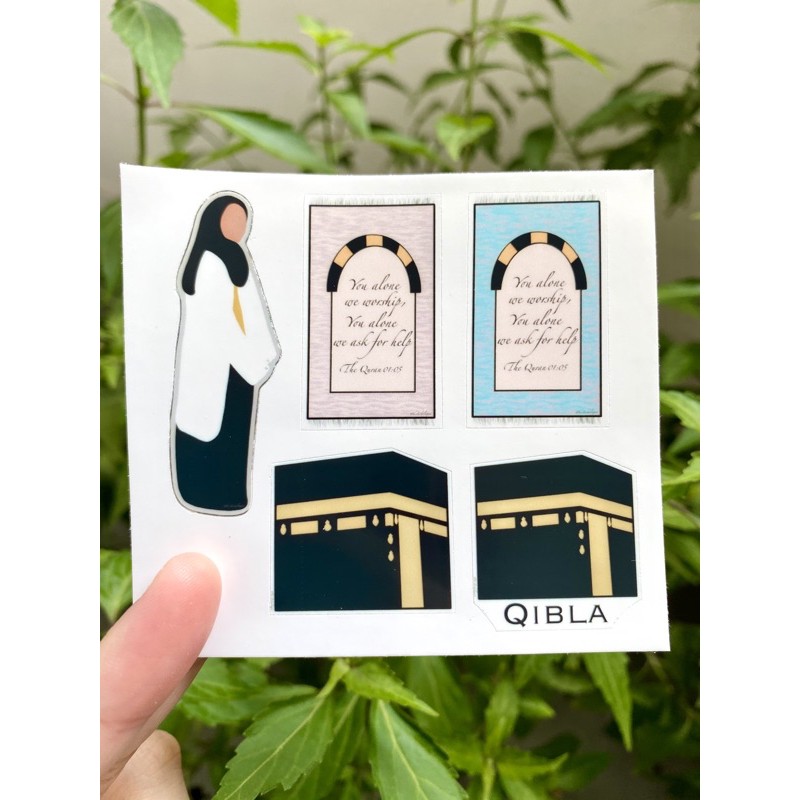 Pcs Islamic Sticker Quran Journaling Sticker Kaabah Qibla Kiblat