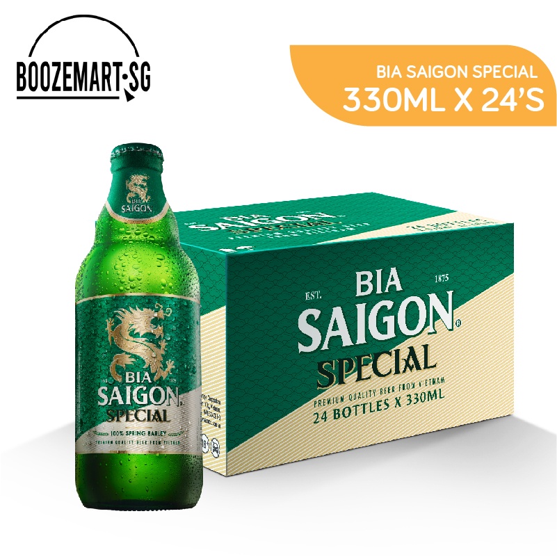 Sabeco Bia Saigon Beer Special Green Ml S Shopee Singapore