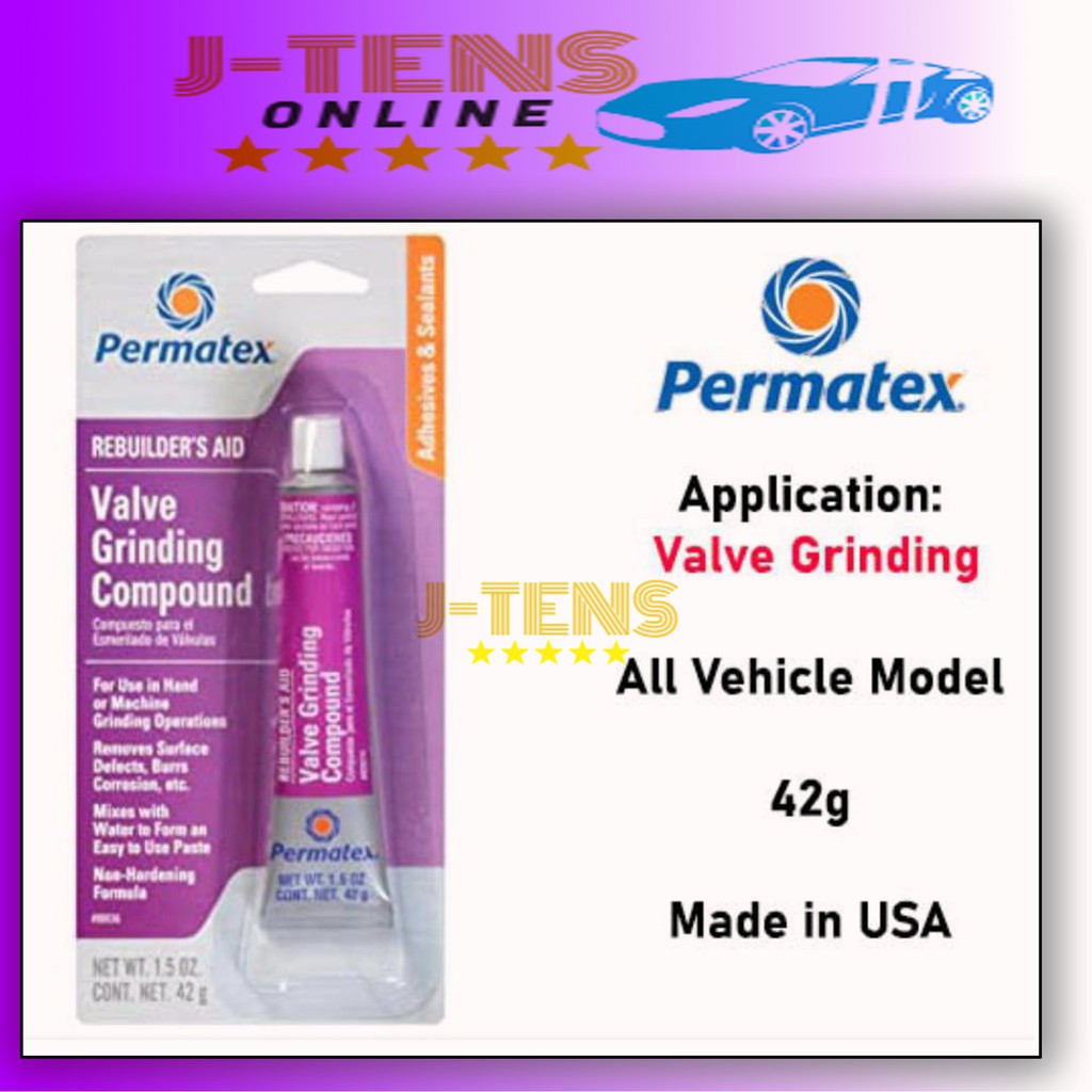 Permatex Valve Grinding Compound Paste A Shopee Singapore