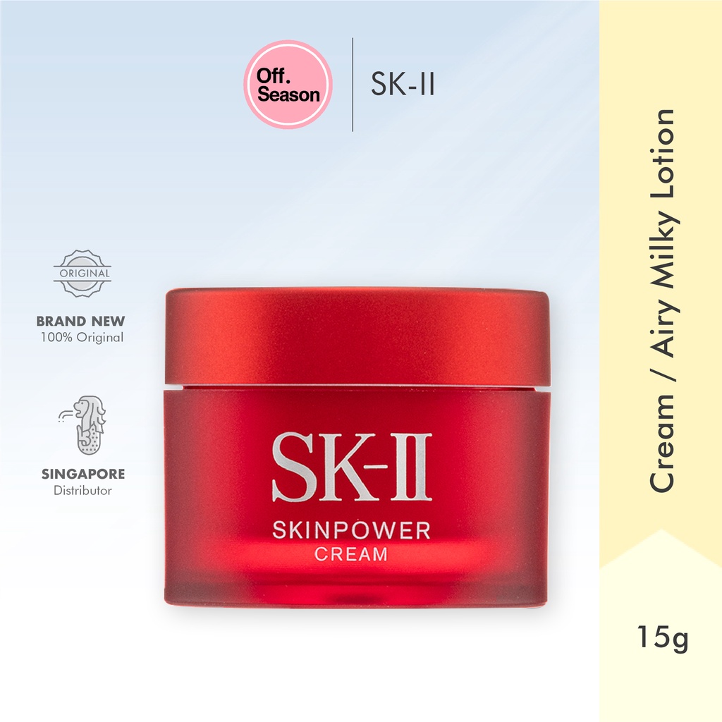 Sk Ii Skinpower Cream Airy Milky Lotion G Sk Skii Anti Aging