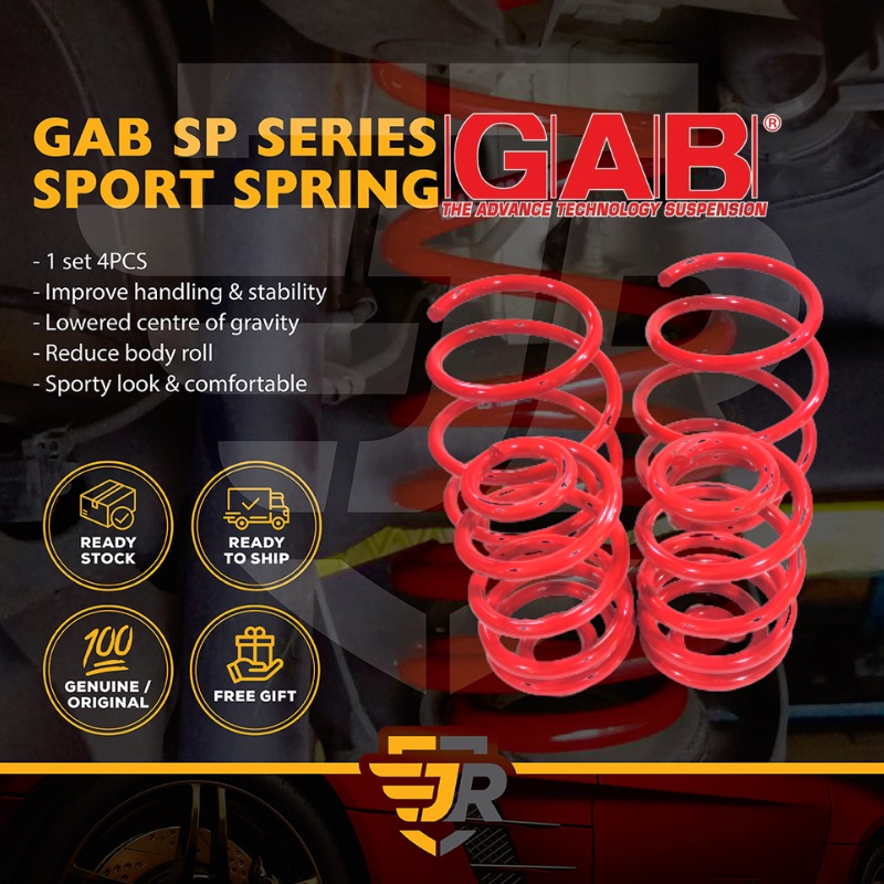 Gab Sp Series Cool Sport Lowered Sport Spring Proton Honda Toyota