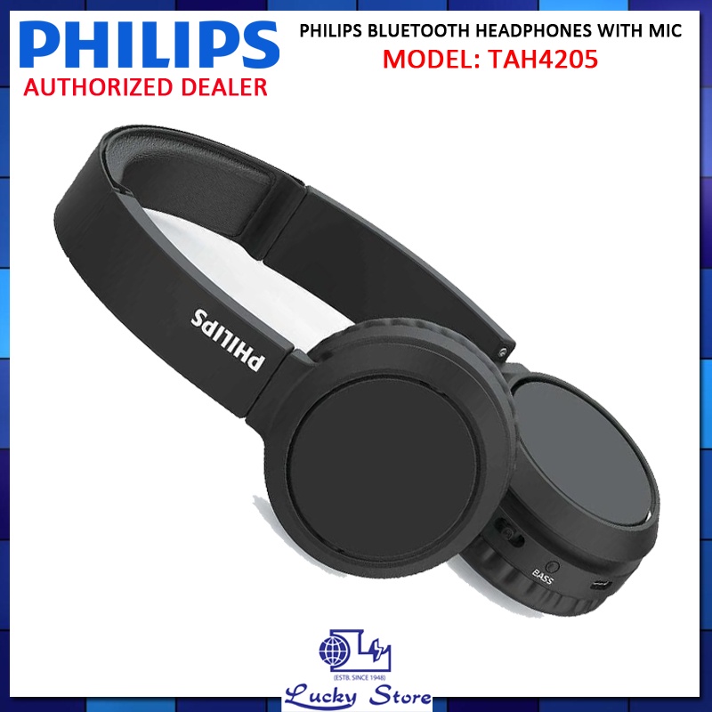 Philips Tah On Ear Wireless Bluetooth Headphones With Microphone