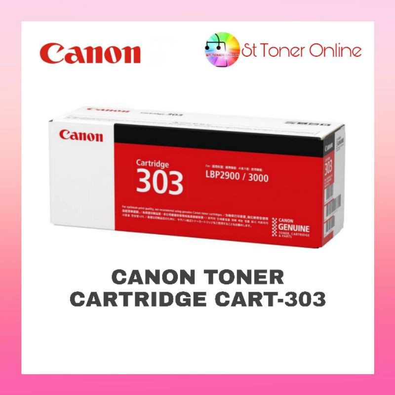 Canon 303 Cart303 Original Toner Cartridge Shopee Singapore