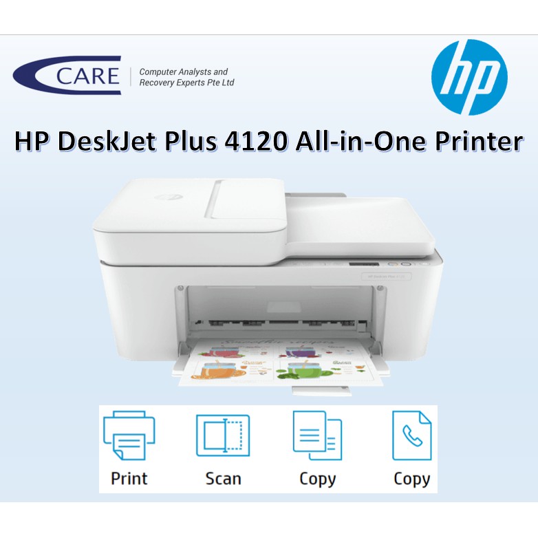 Hp Deskjet Plus All In One Printer Shopee Singapore