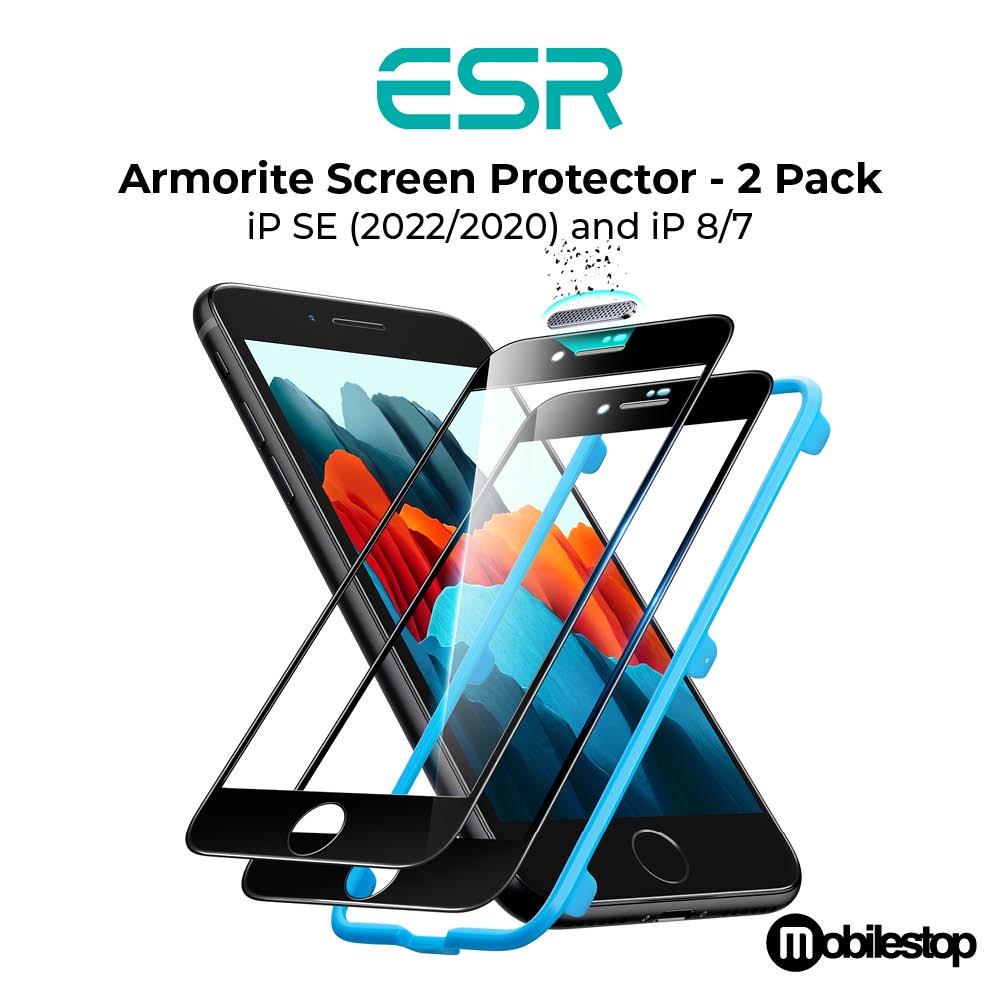 ESR Armorite Full Coverage Tempered Glass Screen Protector With Speaker