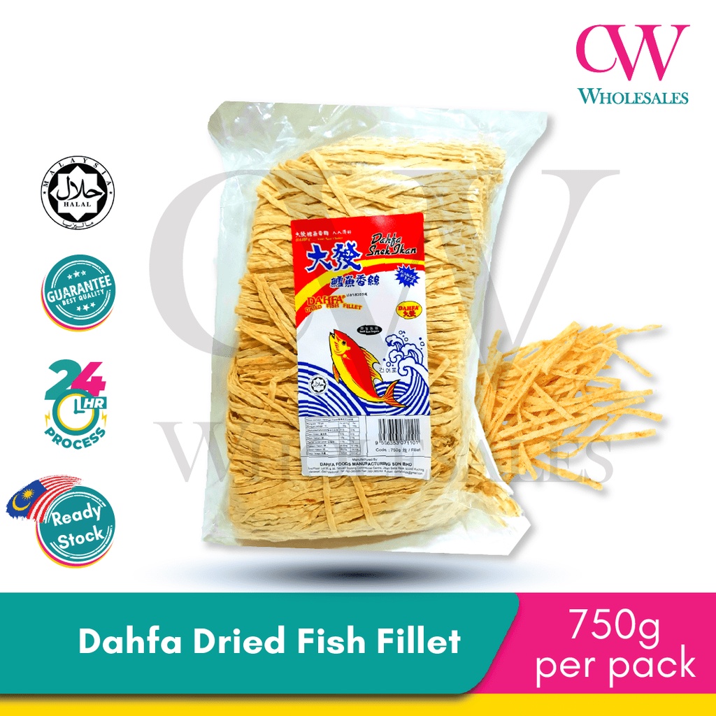 Dahfa Dried Fish Fillet G Per Pack Shopee Singapore