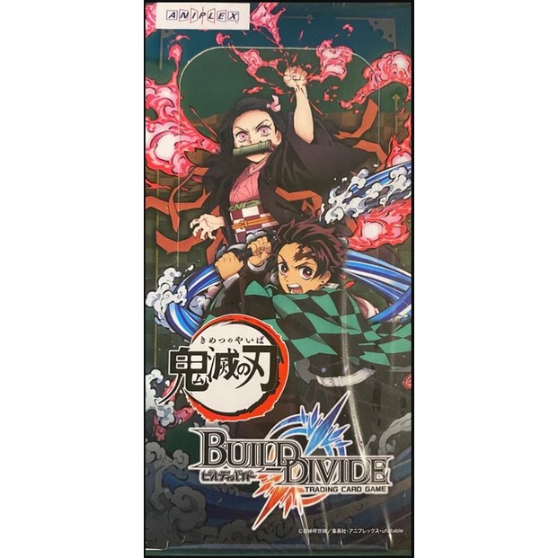 Build Divide Tcg Tie Up Booster Demon Slayer Kimetsu No Yaiba Shopee