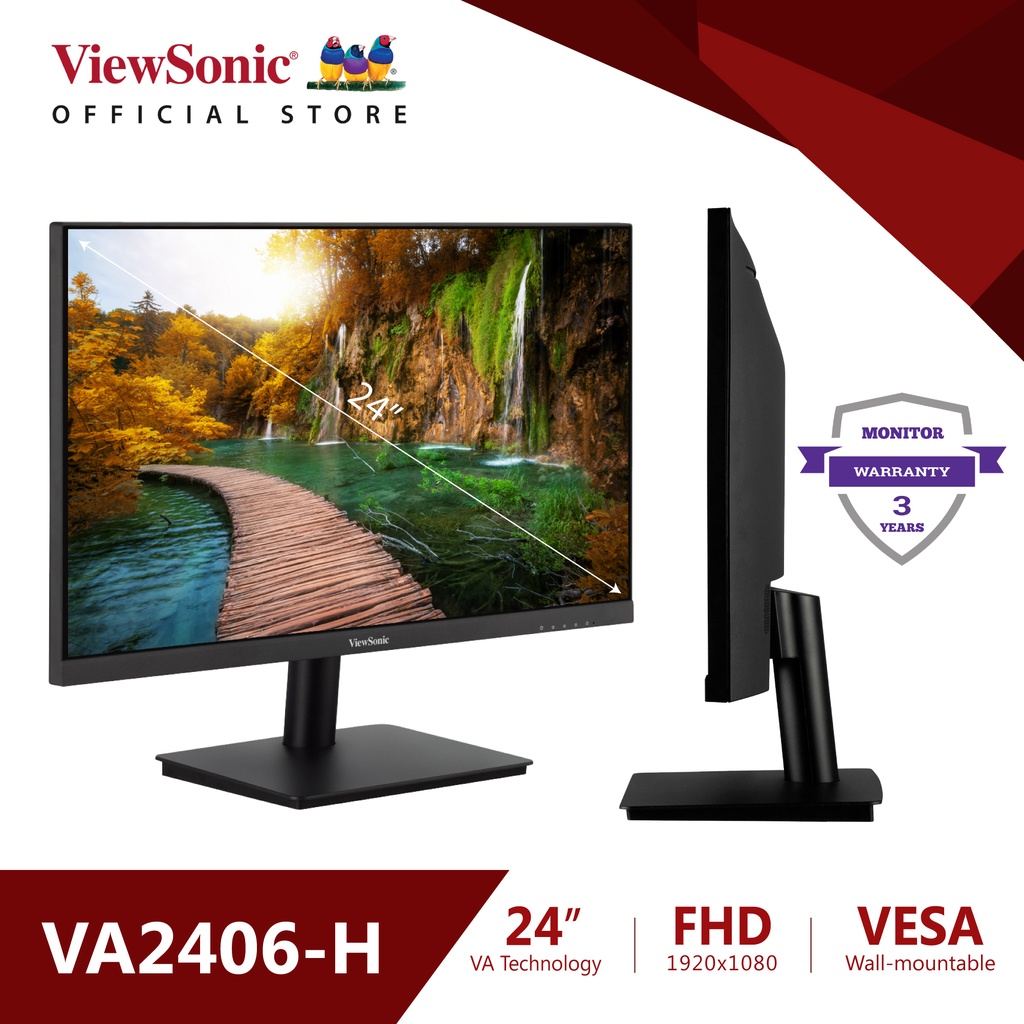 Va H Viewsonic Hz Superclear P Fhd Monitor With Eye