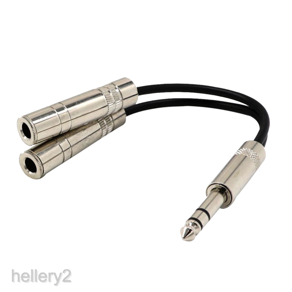 Mm Stereo Plug Male To Dual Mm Jack Female Splitter