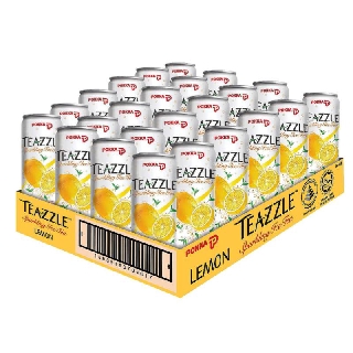 Pokka Teazzle Sparkling Ice Tea Lemon 24 X 325ml Shopee Singapore