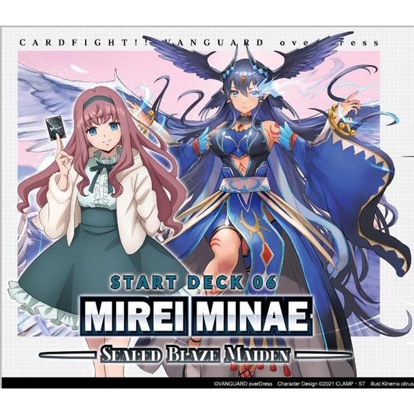 English CARDFIGHT VANGUARD OverDress Start Deck 06 Mirei Minae Sealed