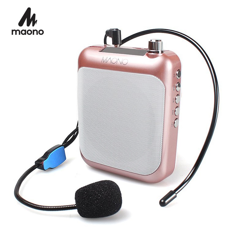 Maono Au C Portable Loud Speaker Rechargeable Voice Amplifier