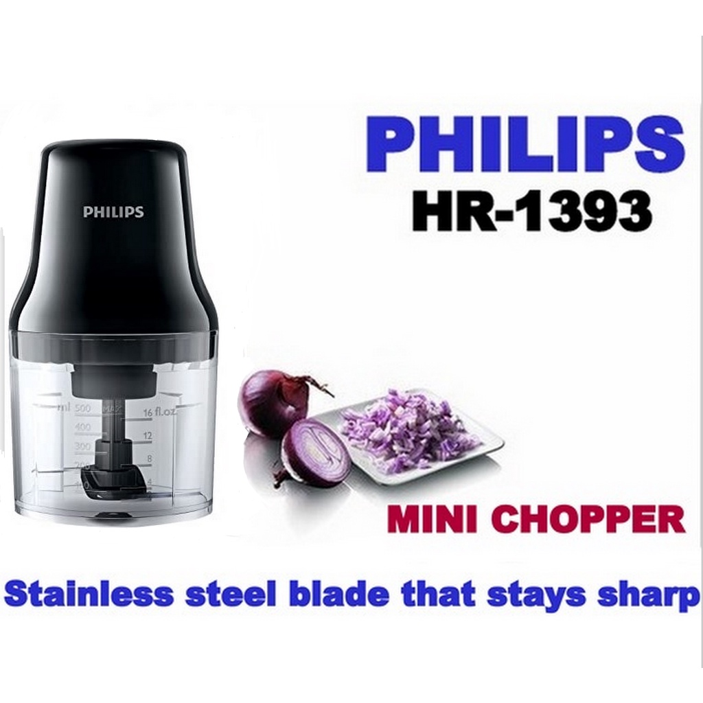 Philips Daily Collection Chopper HR1393 91 Shopee Singapore