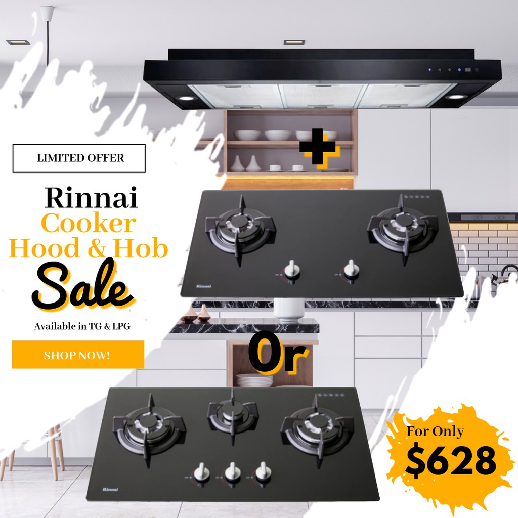 Bundle Promo Rinnai Cooker Hood Hob Rh S Pbr T Rrb S