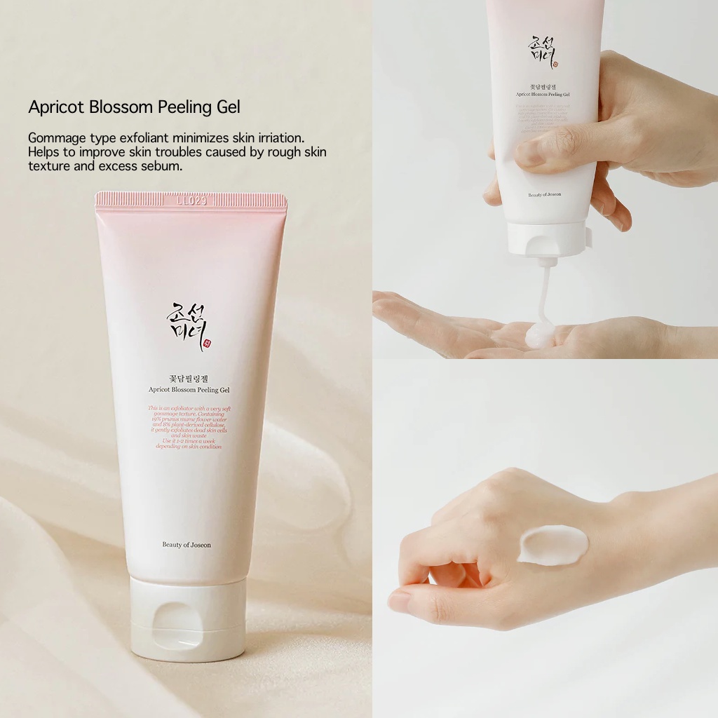 BEAUTY OF JOSEON Apricot Blossom Peeling Gel 100ml Shopee Singapore