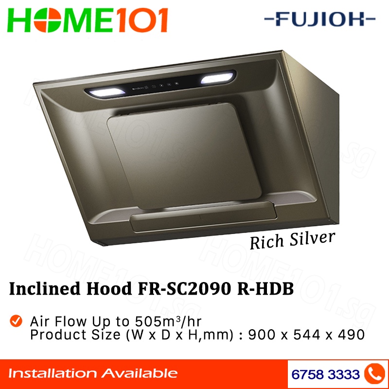 Fujioh Inclined Hood Cm Fr Sc R V Shopee Singapore