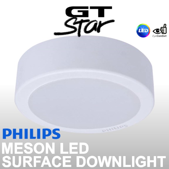 Philips Meson LED Surface Downlight No Need False Ceiling Shopee