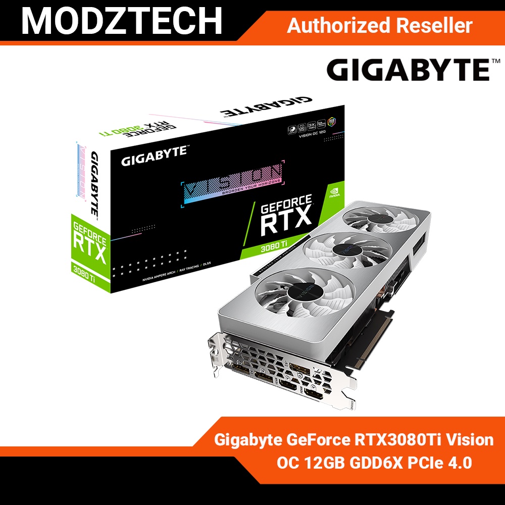 Gigabyte Geforce Rtx Ti Vision Oc Gb Gddr X Gv N Tvision Oc