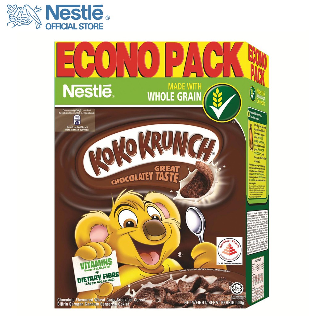 Nestle Koko Crunch Cereal With Whole Grain G Shopee Singapore