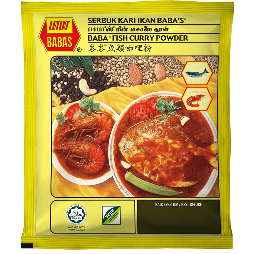 Baba Fish Curry Powder 1kg Shopee Singapore