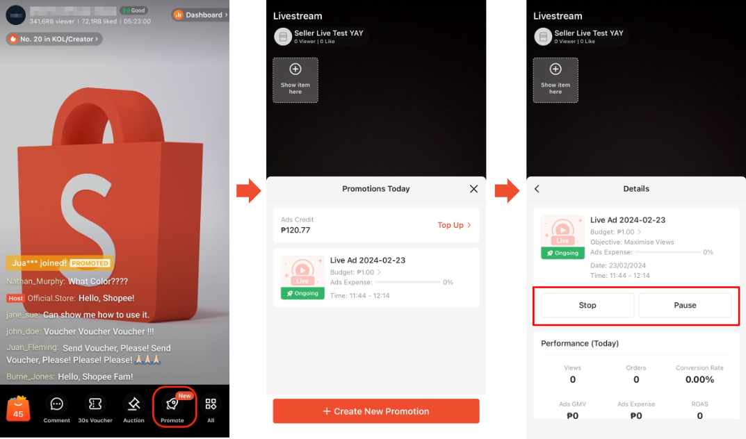 Using Shopee Live Ads To Advertise Your Products An Ncios Shopee