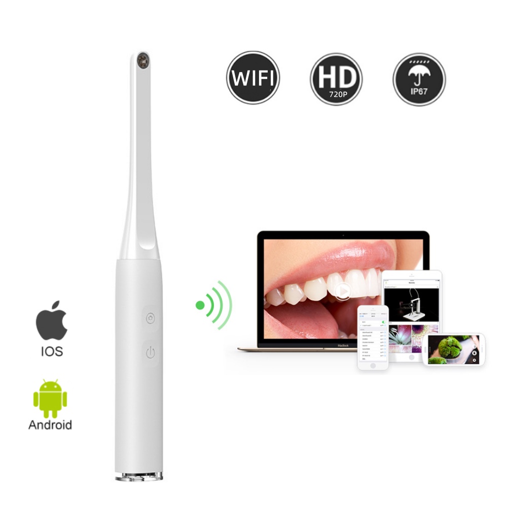 Wireless Dental Camera Wifi Oral Endoscope Intraoral Teeth Inspection