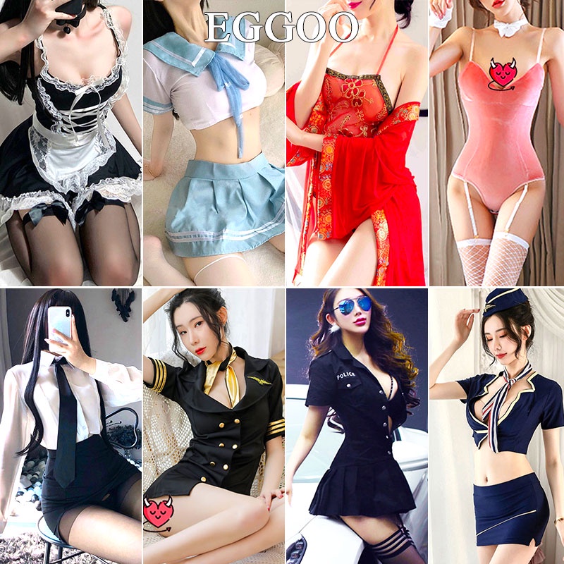 Eggoo Styles Women S Sexy Cosplay Costume Uniform Cosplay Lingerie