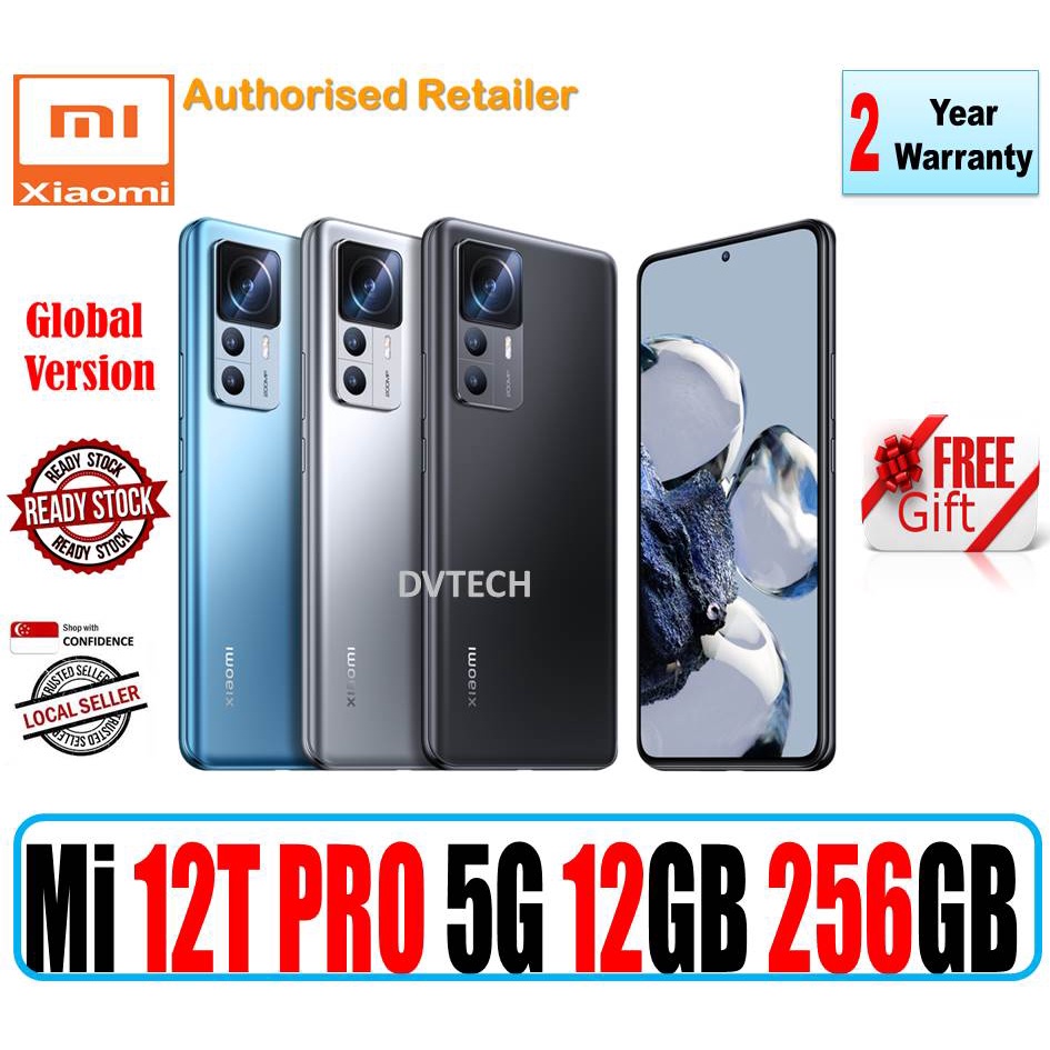 Xiaomi12T Pro Global 256GB 12GB Virsion