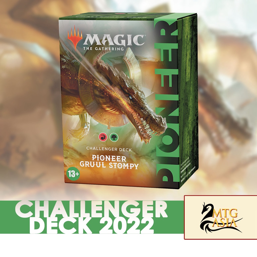 Pioneer Challenger Deck 2022 Gruul Stompy Magic The Gathering MTG ASIA